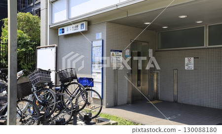 東京地鐵有樂町線、南北線市谷車站設有電梯專用出入口 130088180