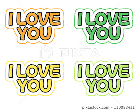I love you lettering set I love you lettering set 130088431