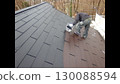 Exterior wall painting 130088594