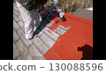 Exterior wall painting 130088596