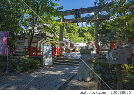 京都府龜岡市出雲大社境內的夏季風景 130088650