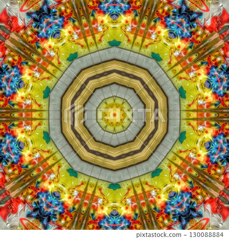 Geometry floral texture design for the website theme. suitable for software background and user interface. medieval kaleidoscope pattern idea for print on t shirt and floor carpet Geometry floral texture design for the website theme. suitable for software background and user interface. medieval kaleidoscope pattern idea for print on t shirt and floor carpet 130088884