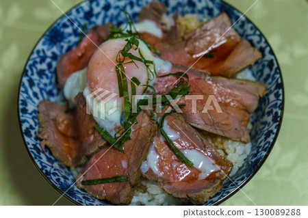A simple, home-cooked roast beef bowl A simple, home-cooked roast beef bowl 130089288