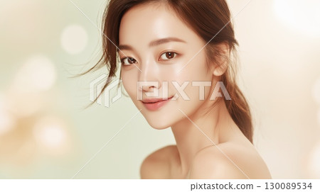 beautiful skin woman 130089534