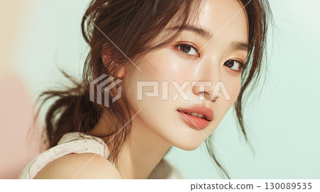 beautiful skin woman 130089535