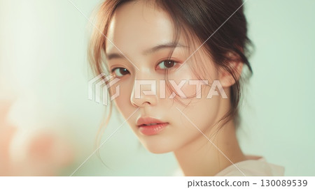 皮膚美麗的女人 130089539
