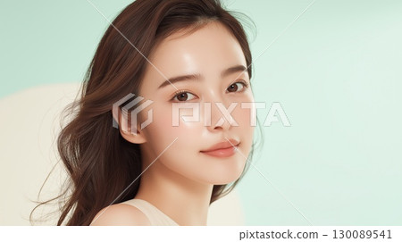 皮膚美麗的女人 130089541