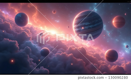Cosmic Energy Flowing Through Endless Spheres Across Surreal Universe" Cosmic Energy Flowing Through Endless Spheres Across Surreal Universe" 130090280