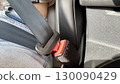 seat belt in car 130090429