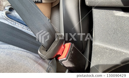 seat belt in car seat belt in car 130090429