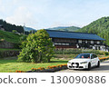 BMW in the original landscape 130090886