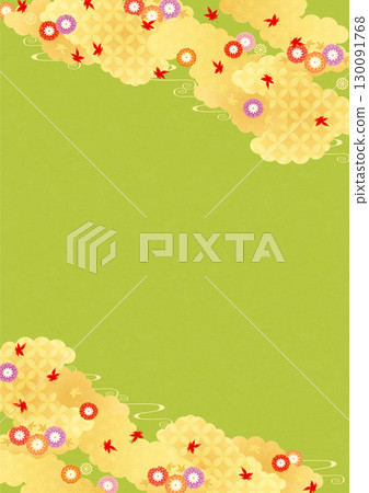 秋季背景 2025（秋葉等）垂直 3-3 130091768