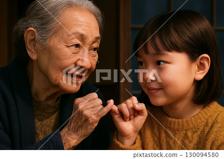 昭和時代的場景：小指約定 130094580