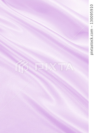 Smooth elegant lilac silk or satin texture as wedding background. Luxurious valentine day background design 130095910