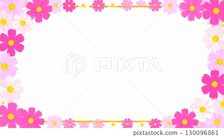 粉色精緻花朵相框4 粉色精緻花朵相框4 130096861