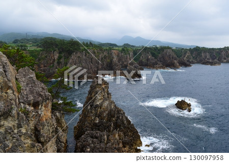 Sea and cliffs 130097958