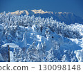 冬季，從八岳北部的天狗山眺望中央阿爾卑斯山的木束駒山 130098148