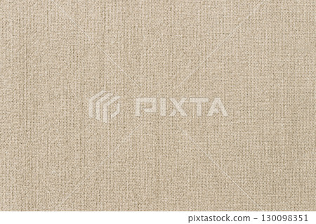 Brown cotton fabric texture background, seamless pattern of natural textile. Brown cotton fabric texture background, seamless pattern of natural textile. 130098351