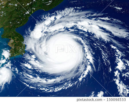 Typhoon image satellite image 130098533