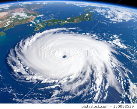 Typhoon image satellite image 130098539