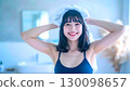 晨浴後年輕女子的畫像 130098657