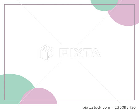 簡約復古圓形背景範本 | 專為商務簡報和投影片設計 130099456