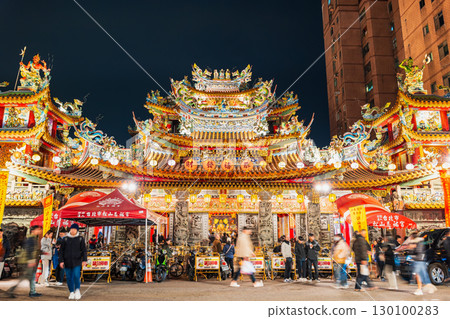 Taiwan, Songshan Ciyou Temple *Some parts are soft focus 130100283