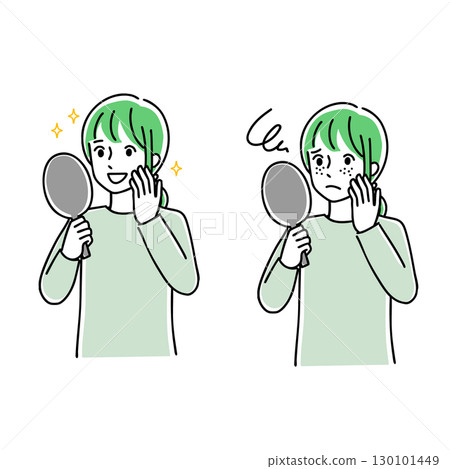 照鏡子的女人 130101449