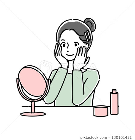 照鏡子的女人 130101451