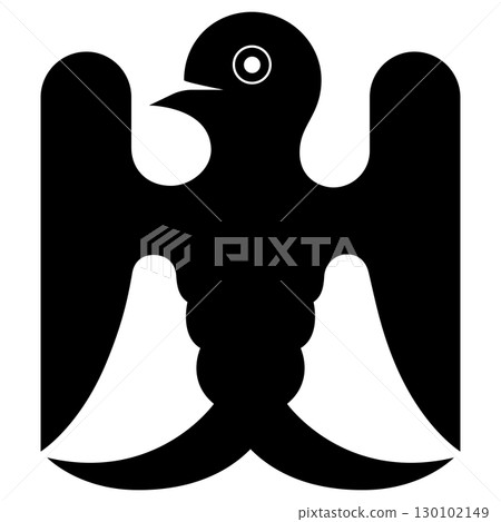 This is the family crest. It is called "Kawawari Suzume". This is the family crest. It is called "Kawawari Suzume". 130102149