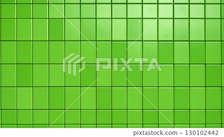 AI Image: Green mosaic tile background material AI Image: Green mosaic tile background material 130102442