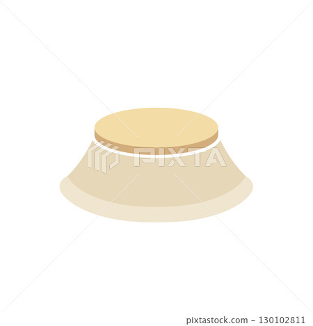 簡單的秋季 kotatsu 圖示向量插圖 130102811