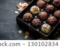 chocolates in box 130102834