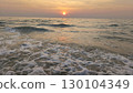 sunset on the sea 130104349