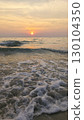 sunset over the sea 130104350