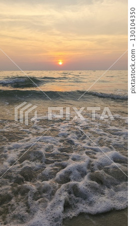 sunset over the sea sunset over the sea 130104350