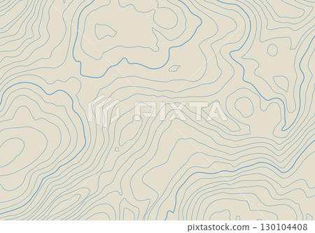 Topographic map background with altitude lines. Abstract terrain topography with elevation levels of the relief Topographic map background with altitude lines. Abstract terrain topography with elevation levels of the relief 130104408