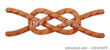 Cartoon 3D pirate game, sailing knot for Caribbean corsairs GUI asset, vector icon. Ship sailing knot or sailboat mooring rope and boat accessory for corsairs and pirate adventure arcade game asset Cartoon 3D pirate game, sailing knot for Caribbean corsairs GUI asset, vector icon. Ship sailing knot or sailboat mooring rope and boat accessory for corsairs and pirate adventure arcade game asset 130104679