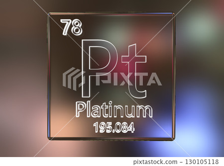 Platinum chemical element 130105118