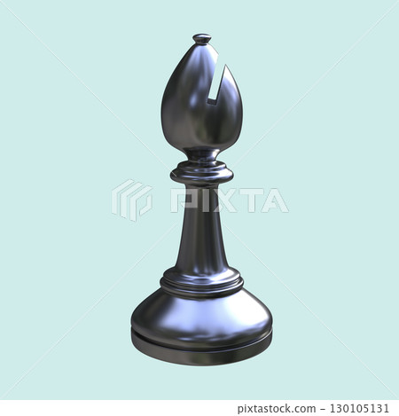 Chess bishop, illustration Chess bishop, illustration 130105131