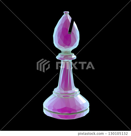 Chess bishop, illustration Chess bishop, illustration 130105132