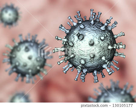 Varicella zoster virus illustration 130105177