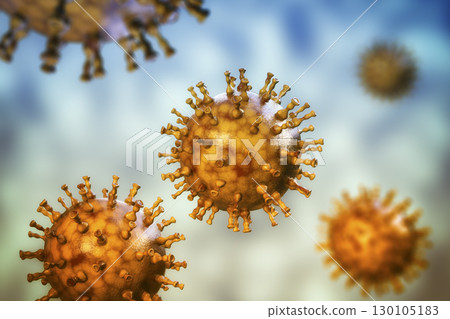 Varicella zoster or chickenpox virus 130105183