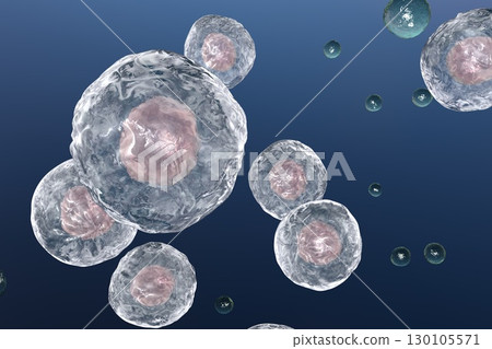 Illustratiion of human cells 130105571