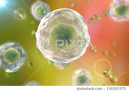 Illustratiion of human cells Illustratiion of human cells 130105575