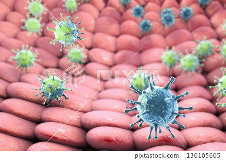 Viruses infecting human cells 130105605
