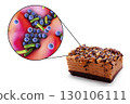 Food borne infections, medical concept 130106111