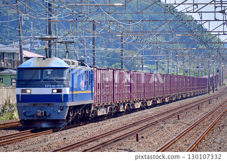 東海道本線、大磯二宮、JR 貨運、EF210-310(吹田) 東海道本線、大磯二宮、JR 貨運、EF210-310(吹田) 130107332