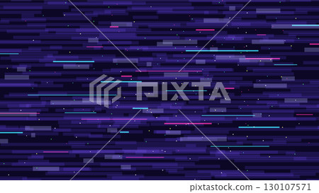 Glitch noise background illustration_dark_16:9 130107571