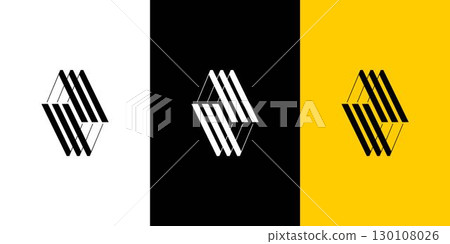 Unique and modern letter O initials logo design Unique and modern letter O initials logo design 130108026